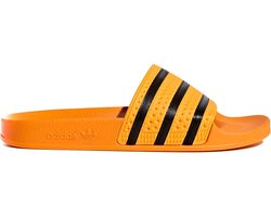 adidas Adilette Slippers - Maat 40.5 - Unisex - oranje/zwart | bol