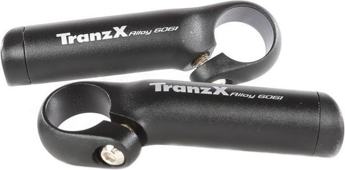 Tranzx Bar Ends 80 Mm Zwart