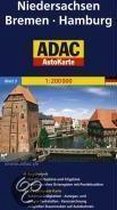 ADAC AutoKarte Deutschland 03. Niedersachsen Bremen Hamburg 1 : 200 000
