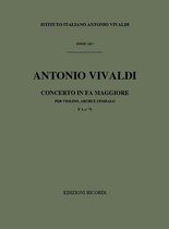 Concerto in Fa Maggiore per violino, archi e BC