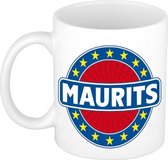 Maurits  naam koffie mok / beker 300 ml  - namen mokken