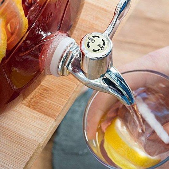 Geïsoleerde Drankdispenser Met Kraan, Drankdispenser - Blauw, 12 L Kunststof Polypropyleen Roestvrij Staal