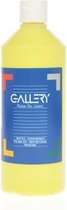 Gallery plakkaatverf, flacon van 500 ml, lichtgeel