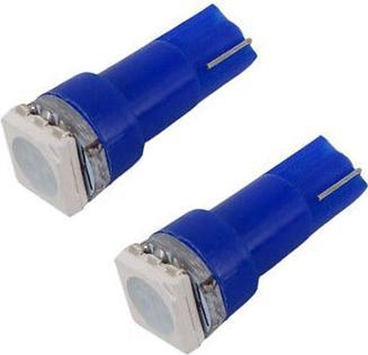 T5 - blauw - 12V - SMD LED auto lamp