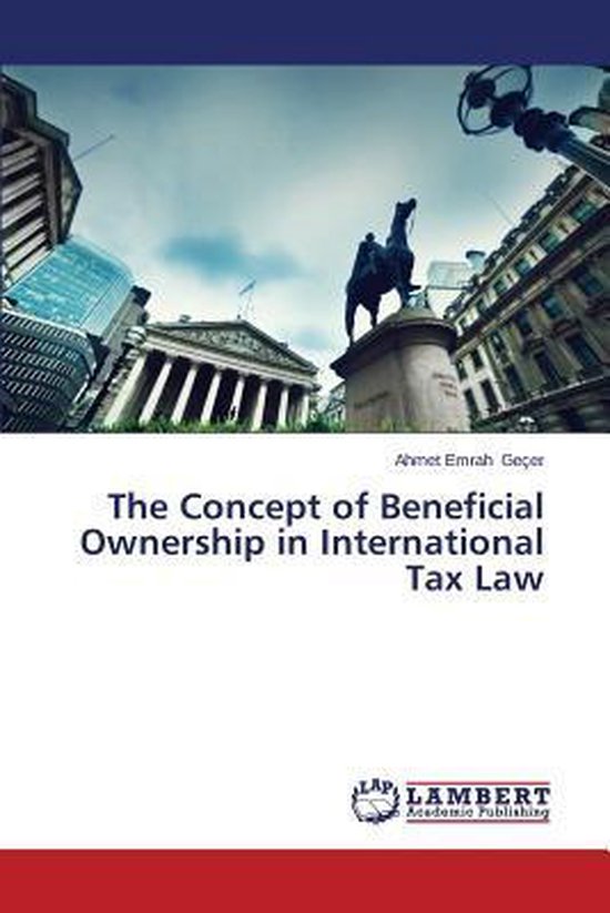 The Concept of Beneficial Ownership in International Tax Law - cover
