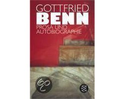 Omslag van Prosa und Autobiographie
