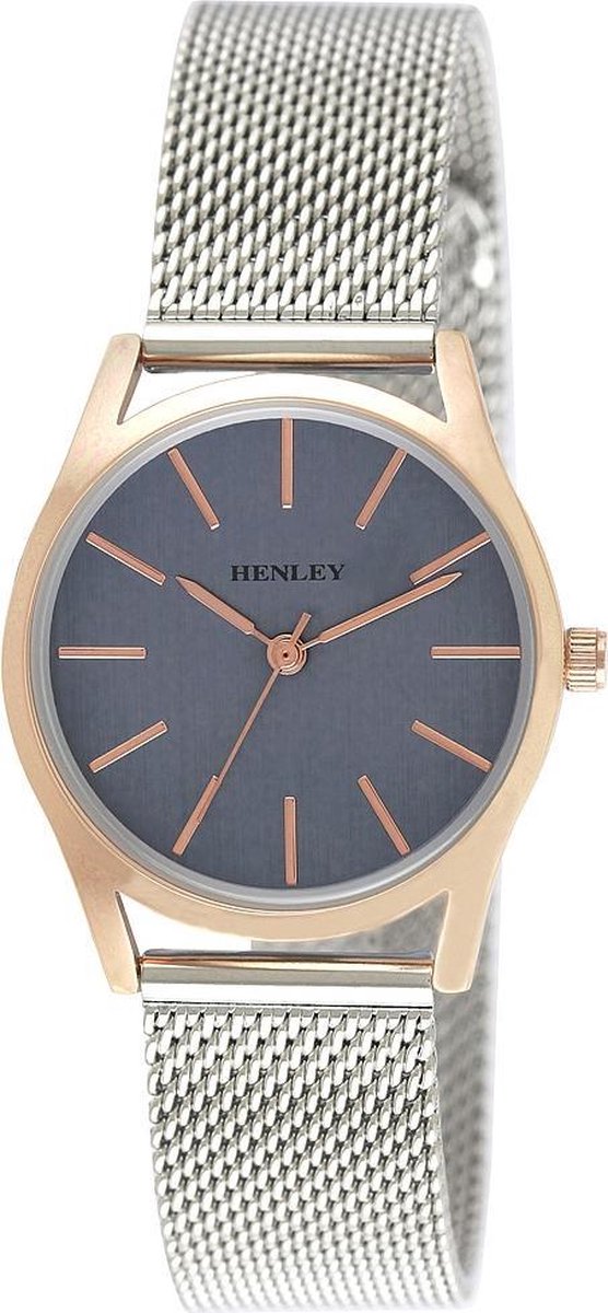 Henley dames horloge zilverkleurig H07288.6