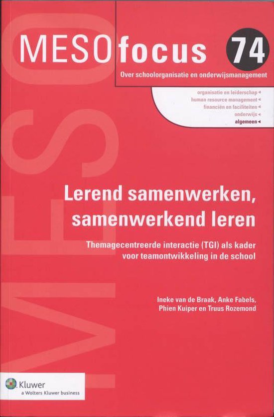 Cover van het boek 'Lerend samenwerken, samenwerkend leren / druk 1' van Arie Olthof