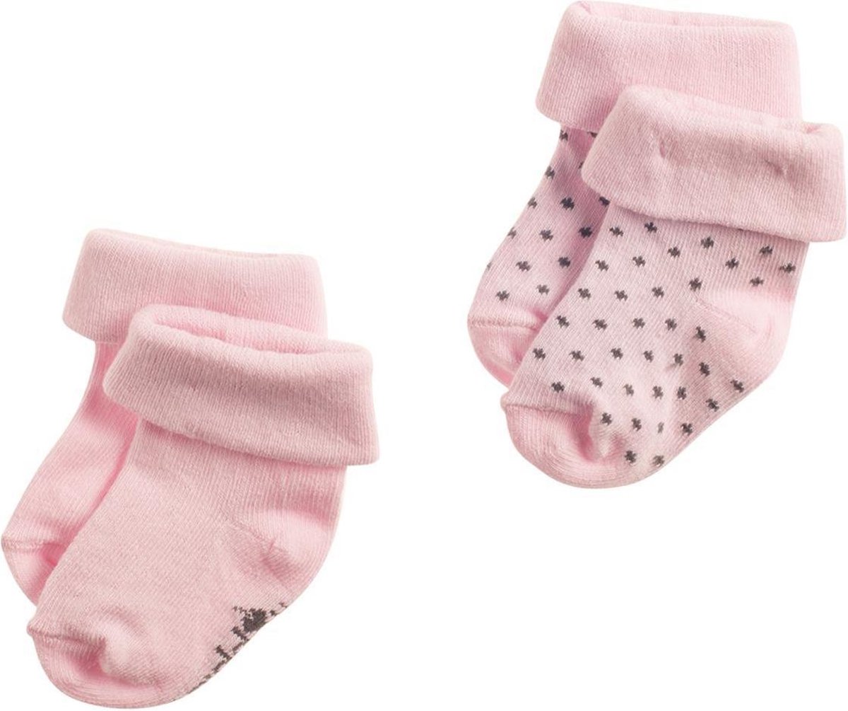 Noppies Meisjessokken - Roze - Maat 0 - 3