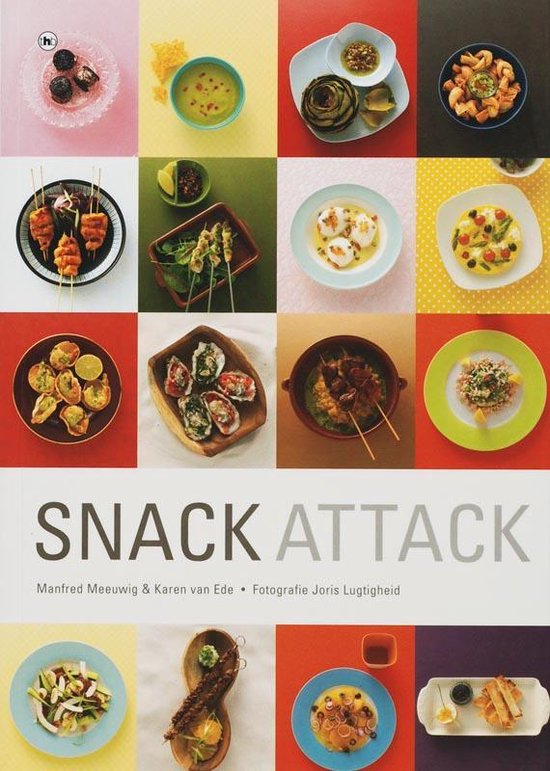 Cover van het boek 'Snack attack'