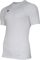 Donnay compressie shirt korte mouw - Baselayer - Heren - maat XXL - White (001)