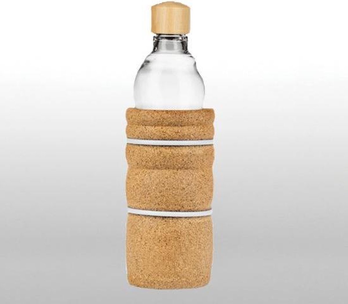 Vitaalwater Drinkfles Lagoena Nature's Design - Glas - Kurk - Hout - 500 - L