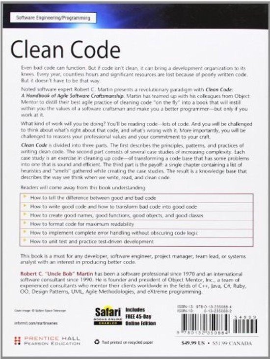 Clean Code - Robert Martin