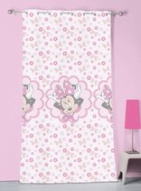 Disney Minnie Mouse Stylish Pink - Vitrage / Gordijn - 140 x 240 cm - Multi