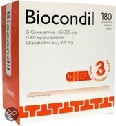 Trenker Biocondil Chondroïtine/Glucosamine - 180 tab