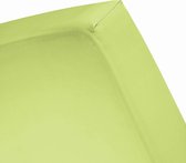 Damai - Hoeslaken (tot 15 cm) - Katoen - 70 x 150 cm - Lime