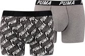 Puma - Basic Boxer Infinity - Zwart - Heren - maat  L