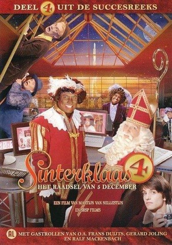 Cover van de film 'Sinterklaas en het Raadsel van 5 December'