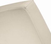 Damai - Hoeslaken (tot 15 cm) - Katoen - 70 x 150 cm - Silver sand