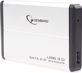 Gembird EE2-U3S-2-S - Harddiskbehuizing, 2.5 inch SATA, USB 3.0