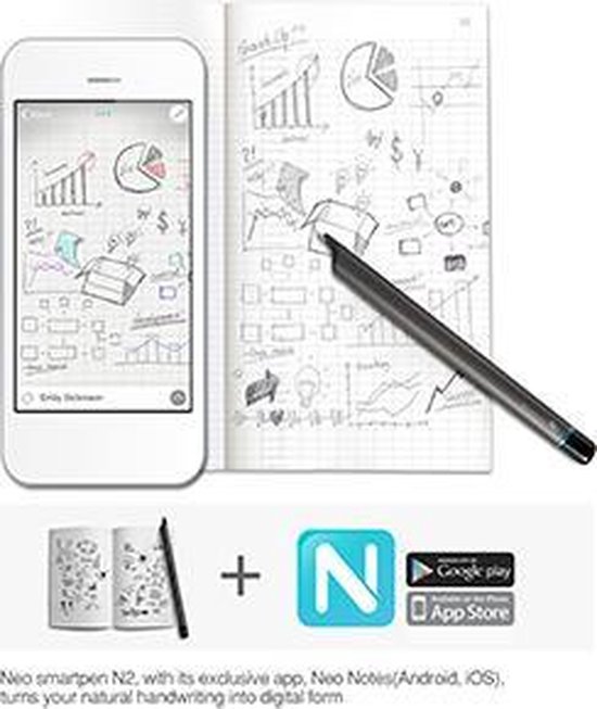 Neo Smartpen N2 Titan Black - NeoLAB
