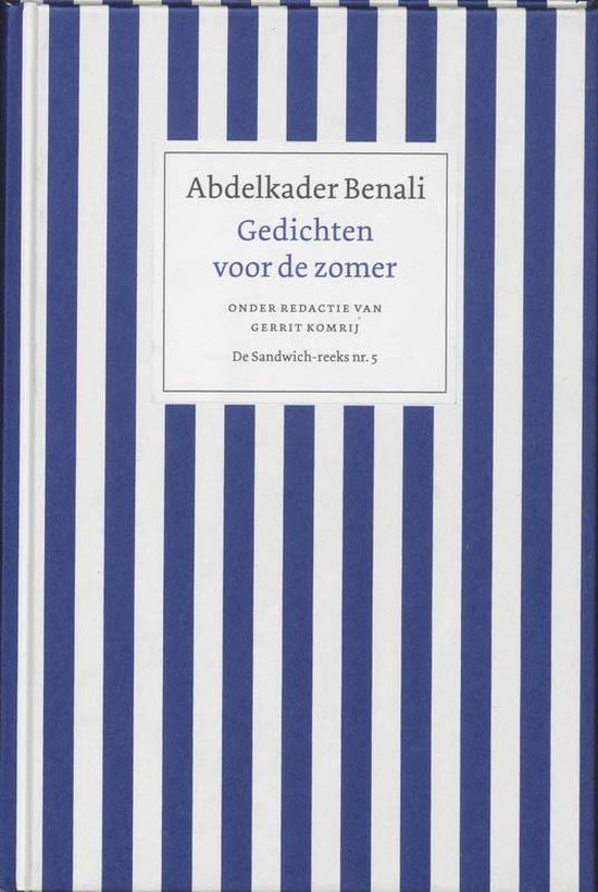 Cover van het boek 'Gedichten voor de zomer' van Abdelkader Benali