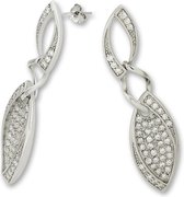 Orphelia ZO-5816 - Oorhangers Zilver 925 - 5.5 cm - Zirkonia