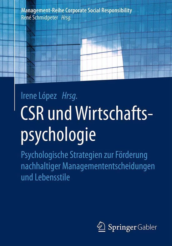 Business and Economics (German Language) - CSR und Wirtschaf ... - cover