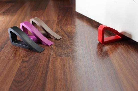EDGY - deur- en vensterstopper - ROOD - duopack