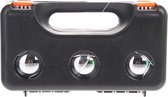 Tom Jeu De Boules Set 3 Ballen Zilver/zwart