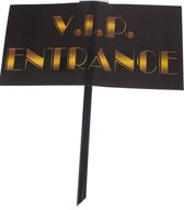 Non-branded Feestbord V.i.p. Entrance 48 X 38 Cm