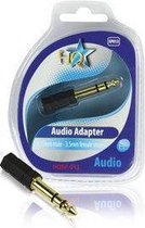 HQ Audio Adapter 6.35mm Mannelijk - 3.5mm Vrouwelijk Stereo