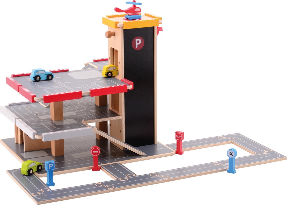 Jouéco Garage met Accessoires — afbeelding 8