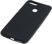 TPU case voor Huawei Y6 (2018) - Zwart - Let op, Niet geschikt voor andere edities dan 2018