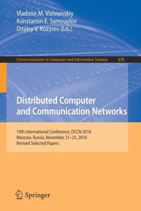 Distributed Computer and Communication Networks - cover