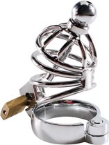 Metalen peniskooi met plug
