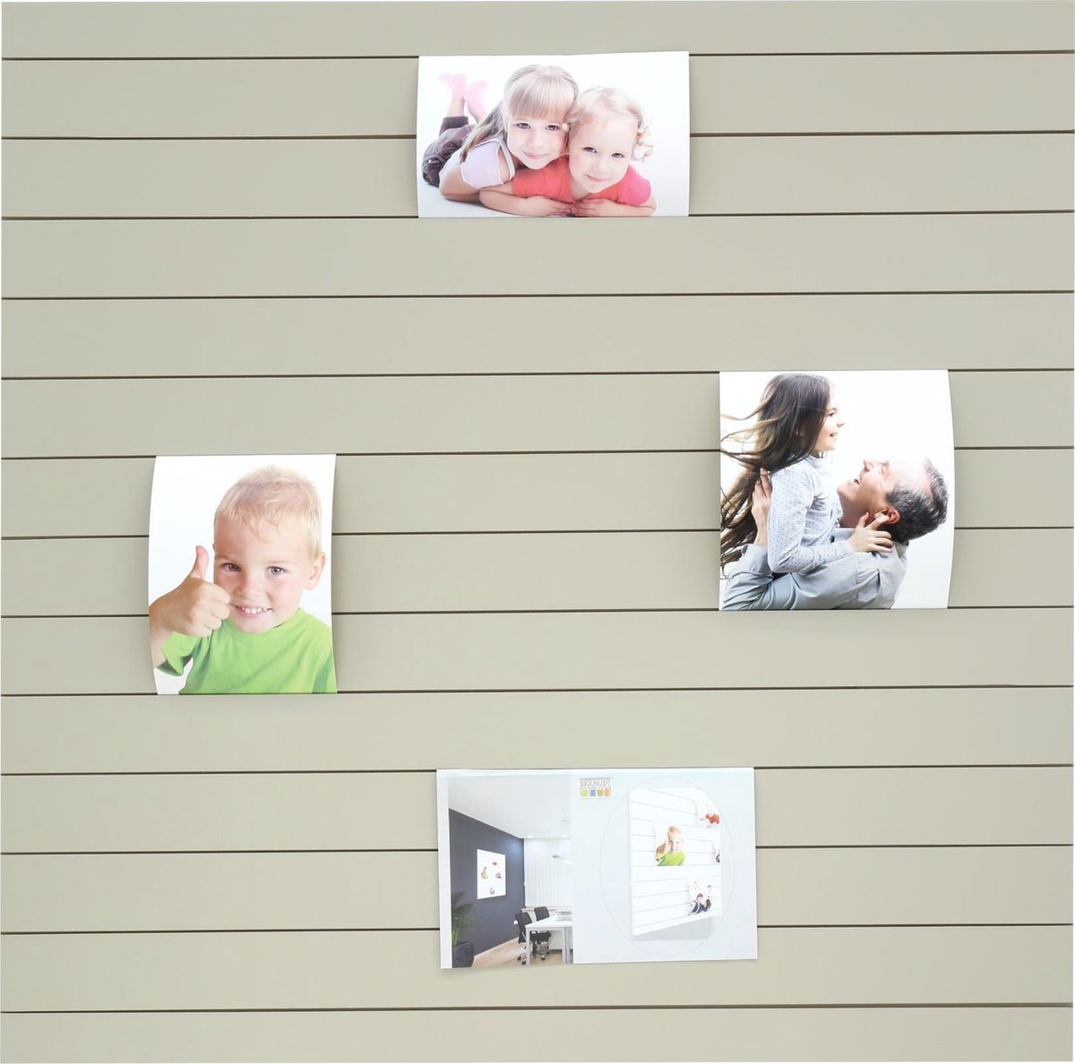 Deknudt Frames multifotolijst S68EV7 - grijs - hout - 60x60 cm