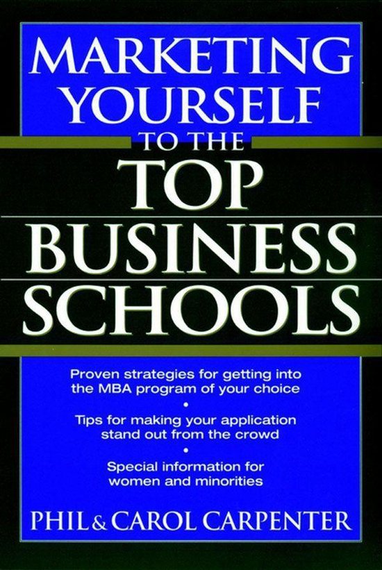 Marketing Yourself to the Top Business Schools - cover