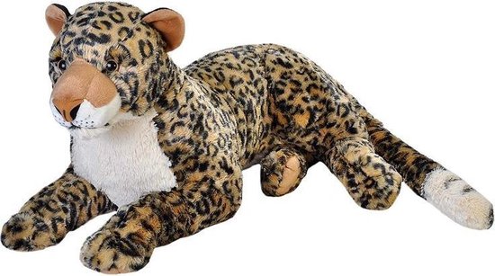 Pluche grote luipaard knuffel 76 cm - knuffeldier | bol.com