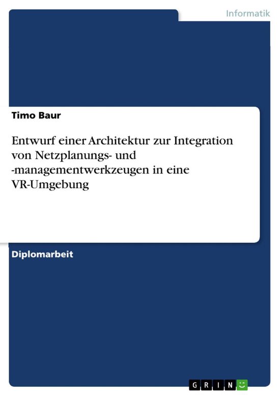 Entwurf einer Architektur zur Integration von Netzplanungs-  ... - cover