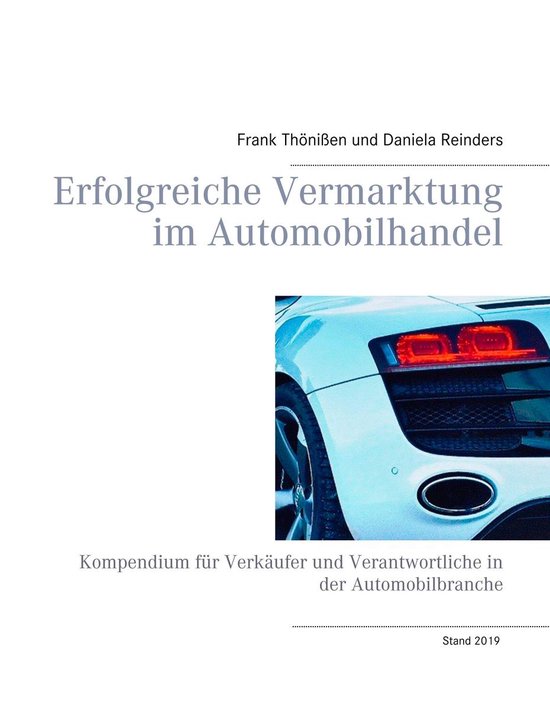 Erfolgreiche Vermarktung im Automobilhandel - cover