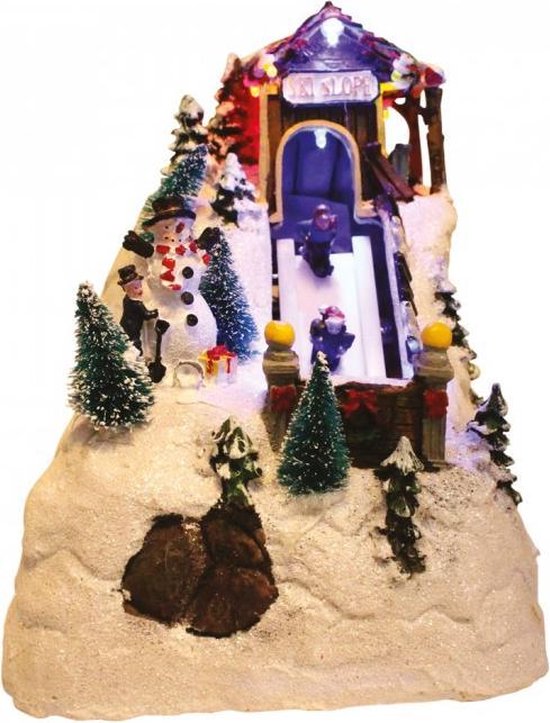 Kerst skibaan