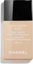 Chanel Vitalumiere Aqua Skin Perf. Makeup SPF15 30 ml