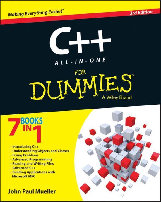 C++ All In One For Dummies 3Rd - cover