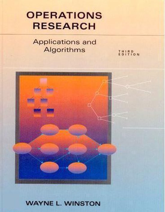 Operations Research - Applications and Algorithms - Third Ed ... - cover