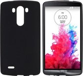 LG Optimus G3 - hoes cover case - TPU - Mat - zwart