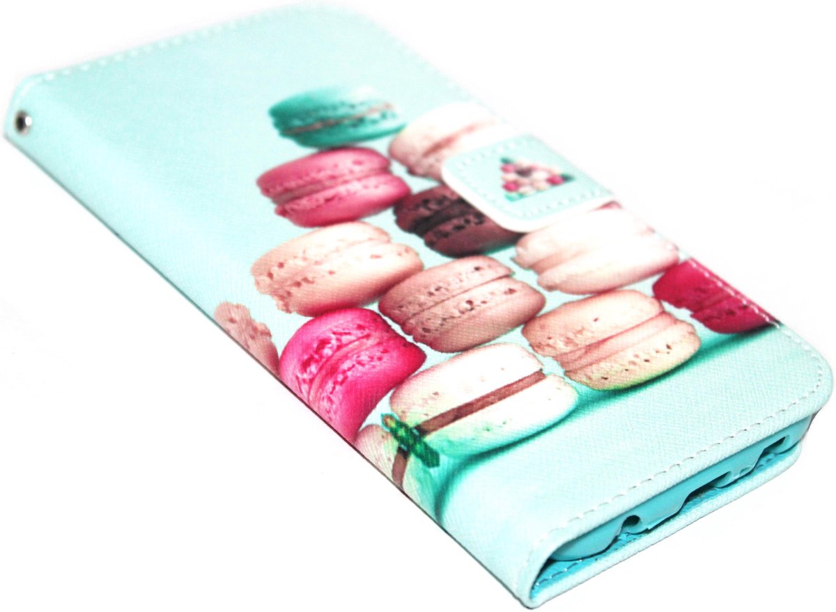 Macarons Koekjes hoesje Geschikt voor Samsung Galaxy S6