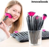 InnovaGoods Set van 24 Make-Up Kwasten en Penselen