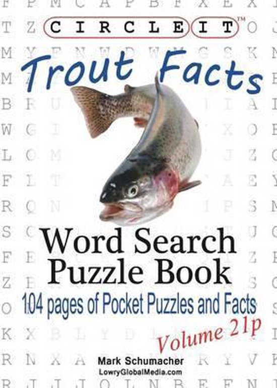 Circle It, Trout Facts, Pocket Size, Word Search, Puzzle Book bol
