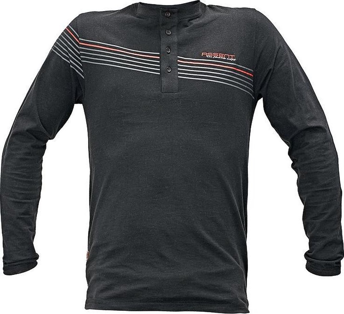 Assent longsleeve t-shirt Sandown zwart maat XL